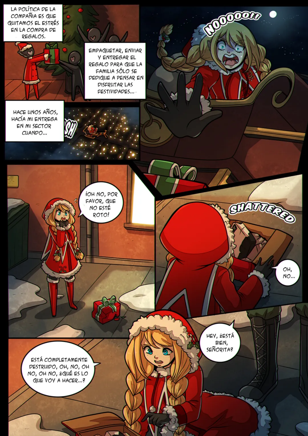 Comic Porno [Kinkymation] A Holly Holidays (#6)