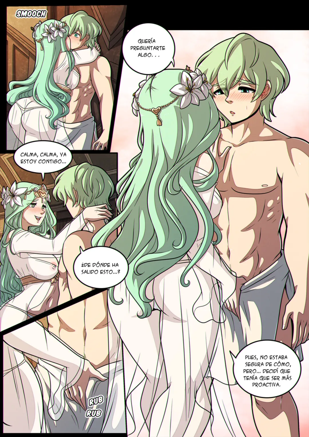 Comic Porno [Kinkymation] A Night With Rhea (Fire Emblem Three Houses) (#4)