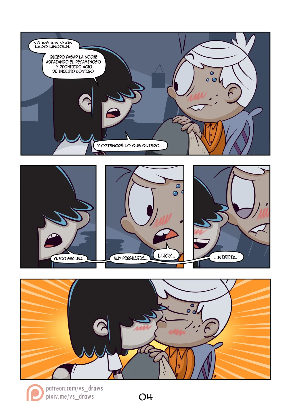 Comic Porno [VS] Pesadillas (The Loud House) (#4)