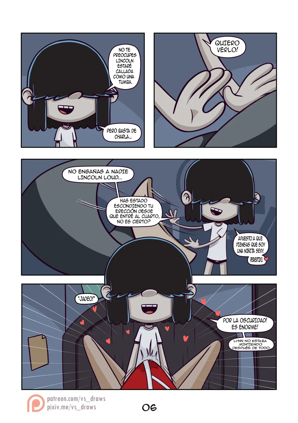 Comic Porno [VS] Pesadillas (The Loud House) (#6)