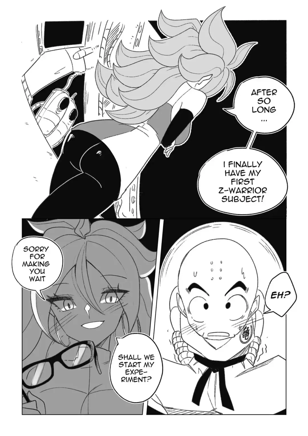 Comic Porno Science With The Z-Warriors - Navietta (#3)