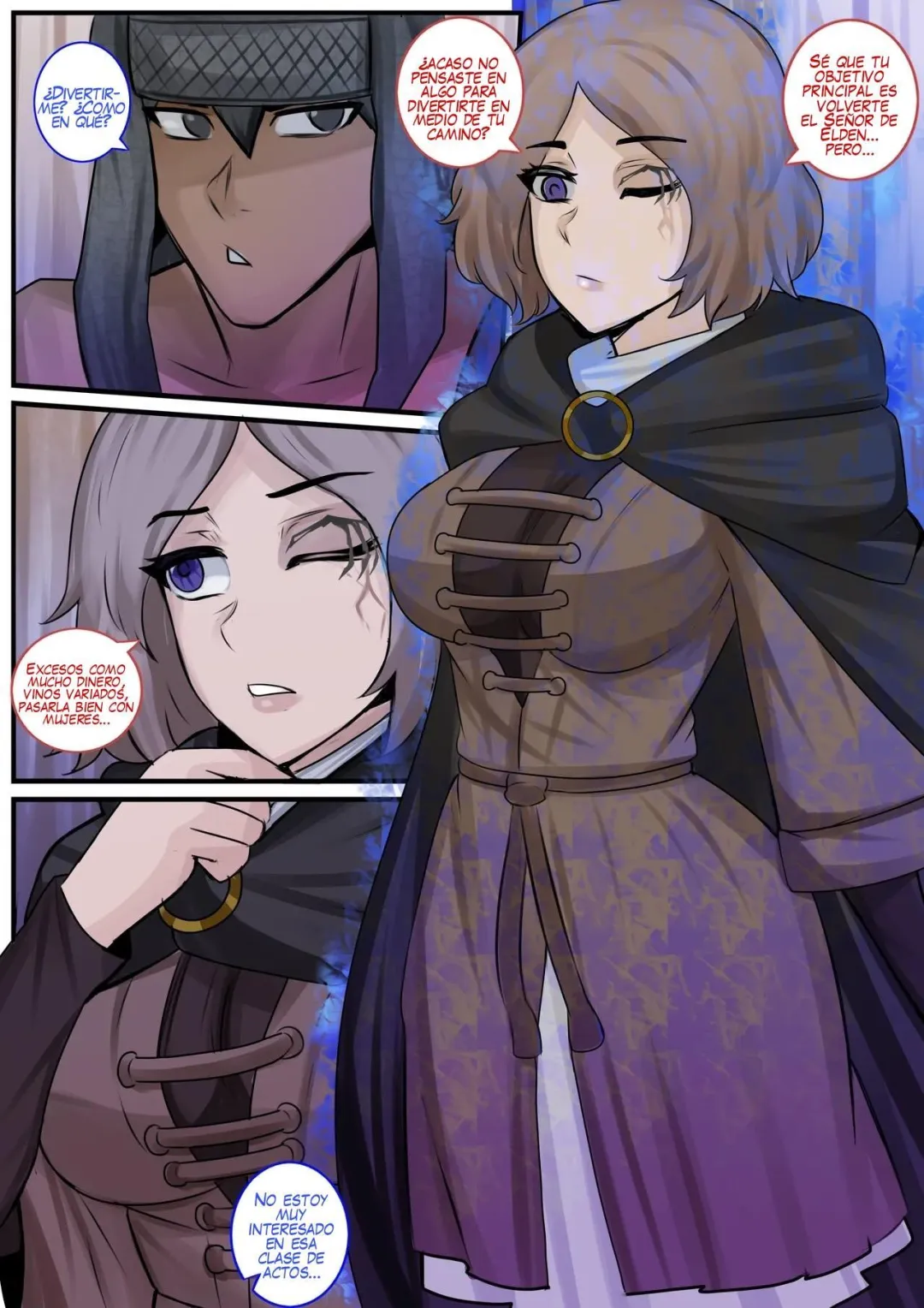 Comic Porno [TSFSingularity (Burning Moon Works)] BMW Eaten By The Night (Elden Ring) (#3)