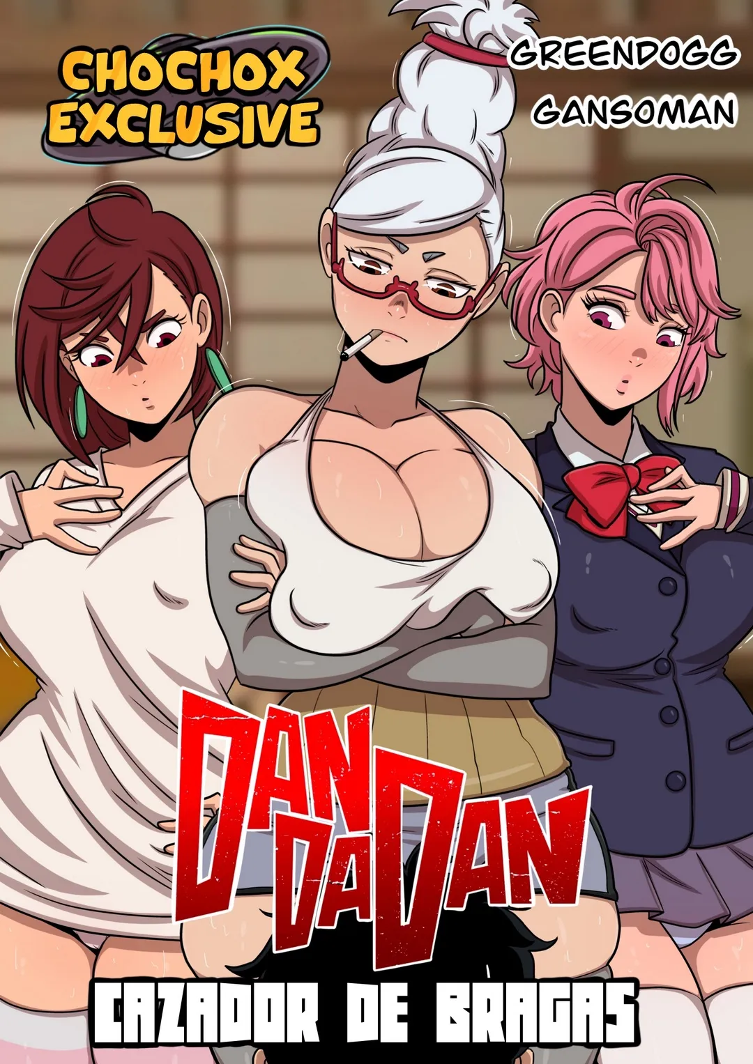 Comic Porno [Greendogg(Gansoman)] Cazador De Bragas (DanDaDan) Comics Porno en Español para Adultos (#1)