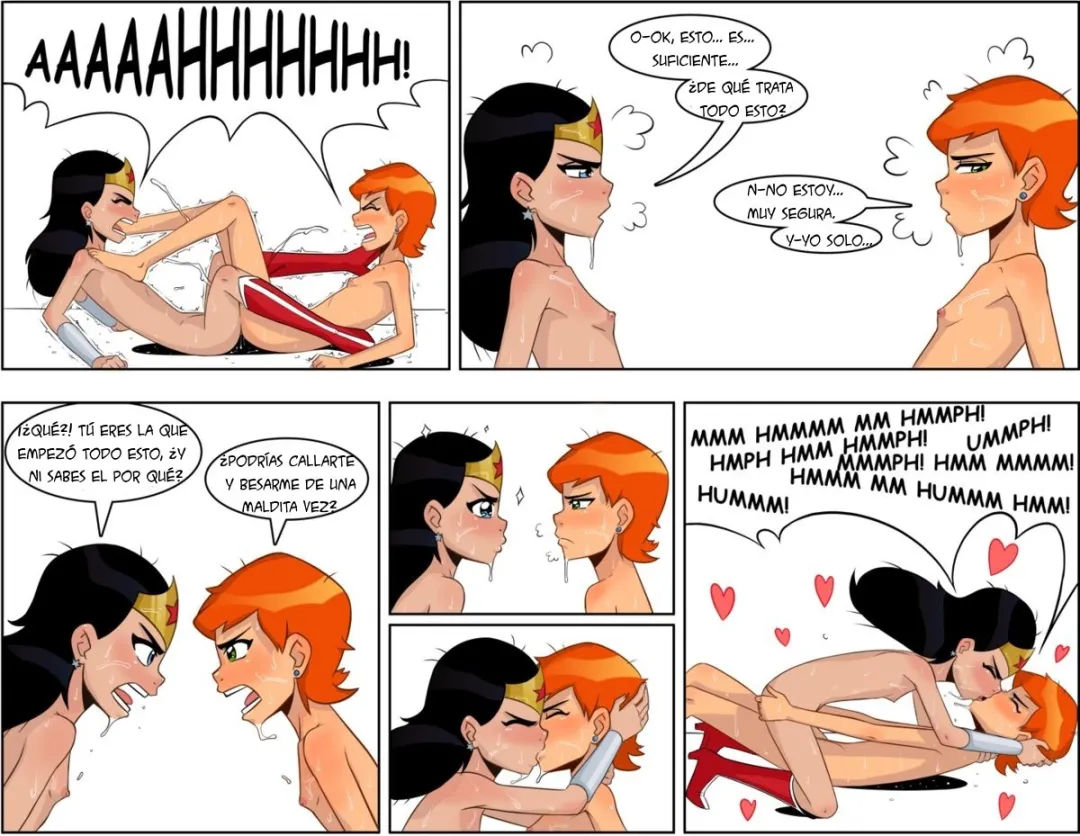 Comic Porno [Incognitymous] Gwen VS Diana (#6)