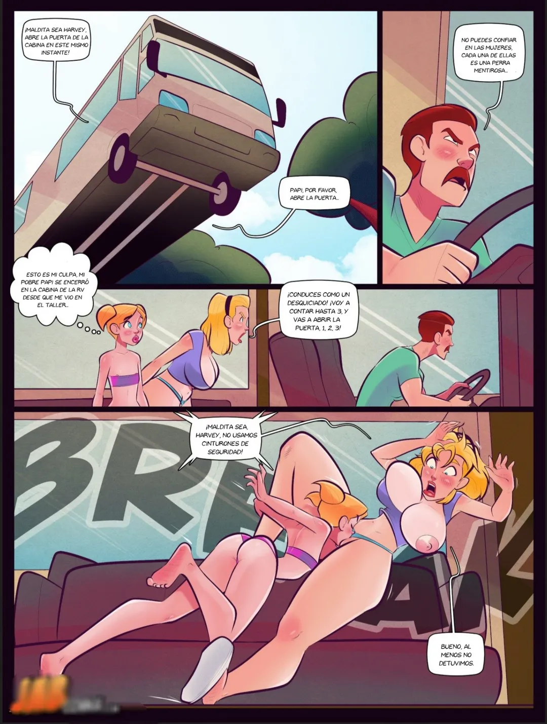 Comic Porno [MyBadBunny] - Kicking It With The Camptons 4 (#6)