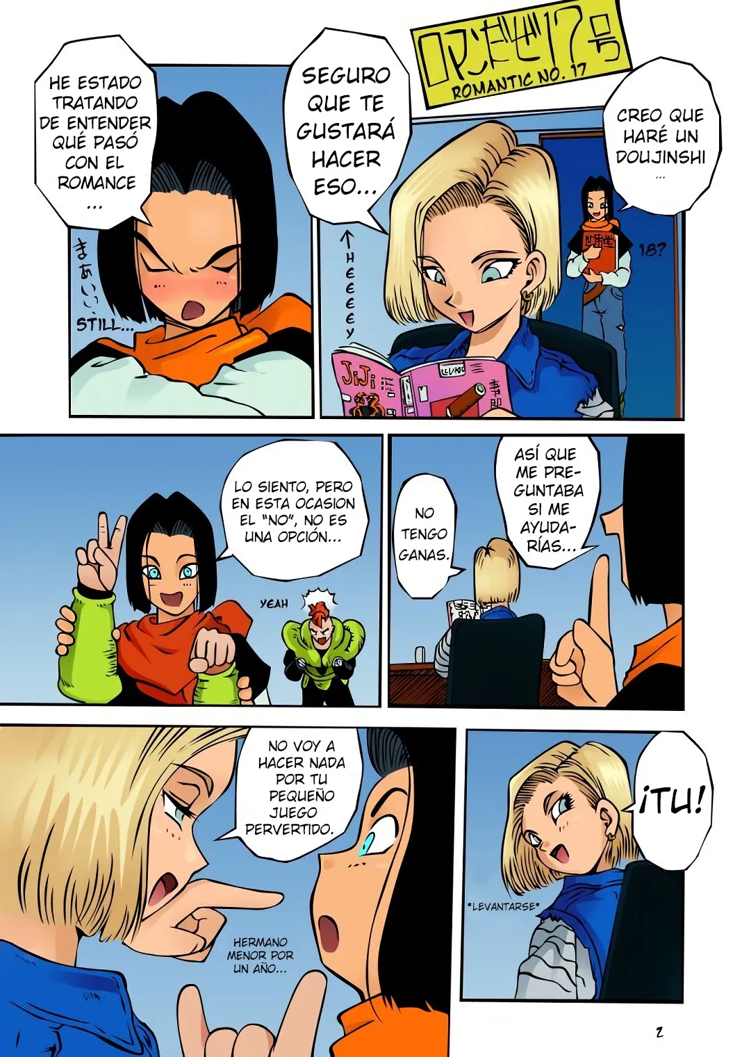 Comic Porno [Nearphotison] ROMANTIC No 17 (Dragon Ball Z) Comics Porno en Español para Adultos (#1)