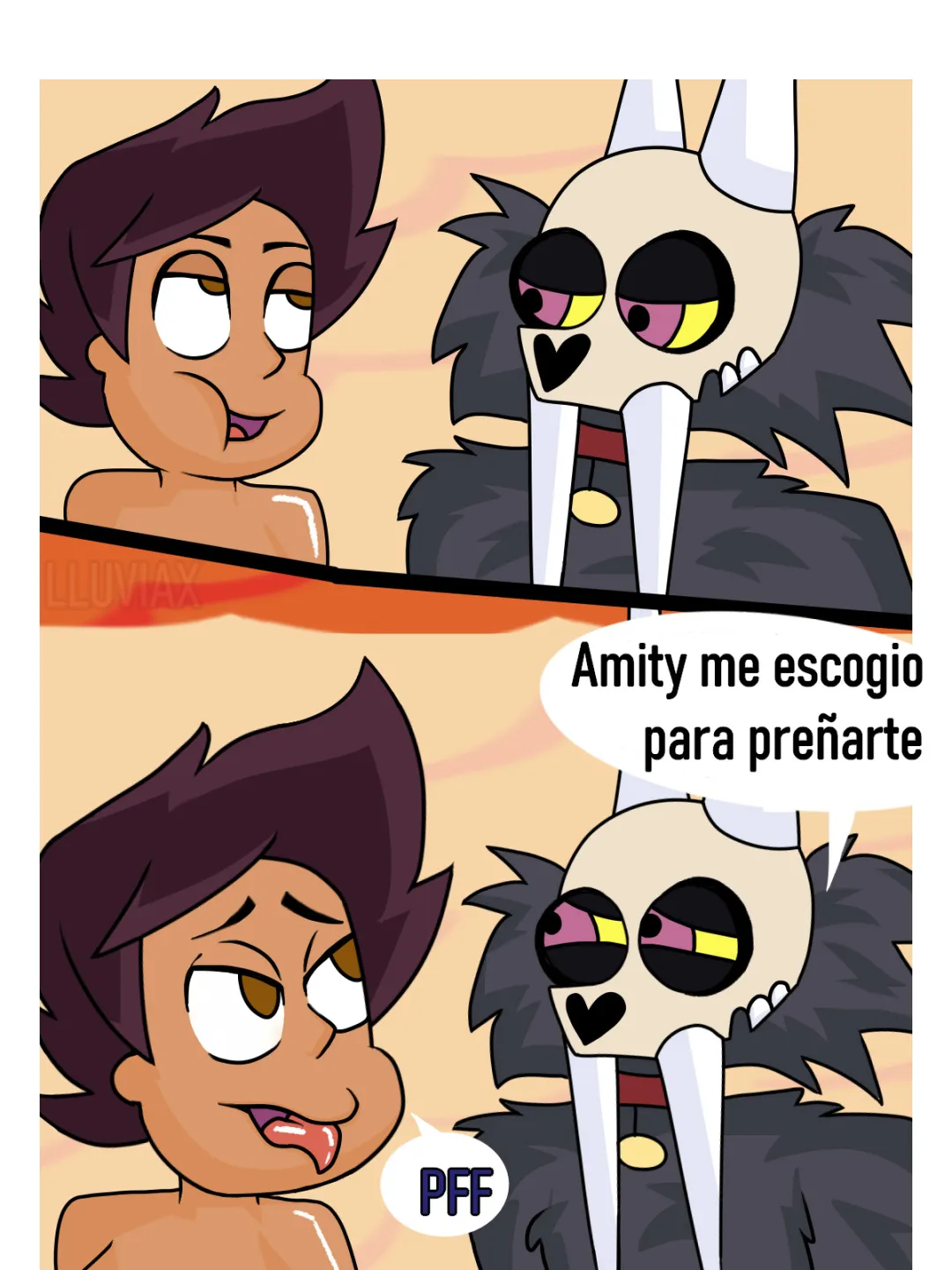 Comic Porno de [Lluviax] EMBARAZO Natural (The Owl House) (#8)