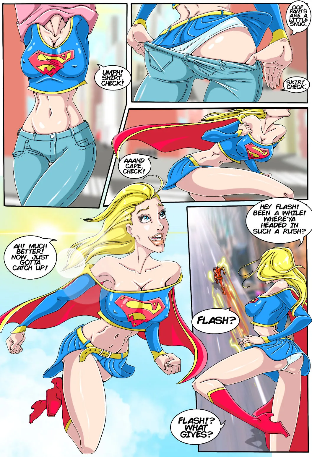 Comic Porno True Injustice Supergirl Part 2 - Genex (#5)