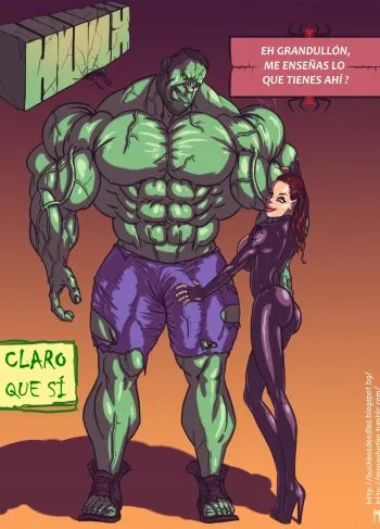 [Mnogobatko] Hulk Vs Black Widow (The Avengers)