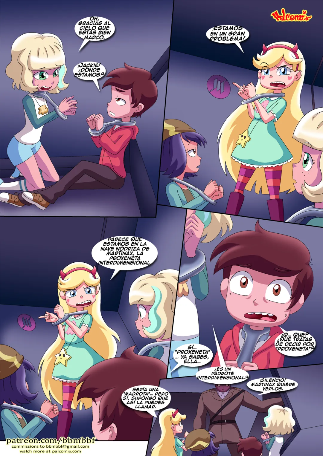 Comic Porno [Palcomix] Rescatando A La Princesa Marco (Star Vs The Force Of Evil) (#5)
