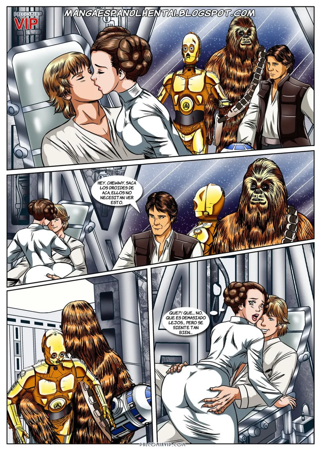 Comic Porno [Palcomix] Una Fantasia Muy Muy Lejana (Star Wars) (#2)