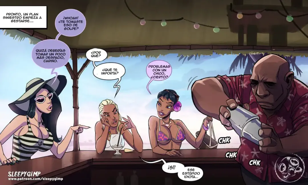 Comic Porno Roofie COLADA [SleepyGimp] (#3)