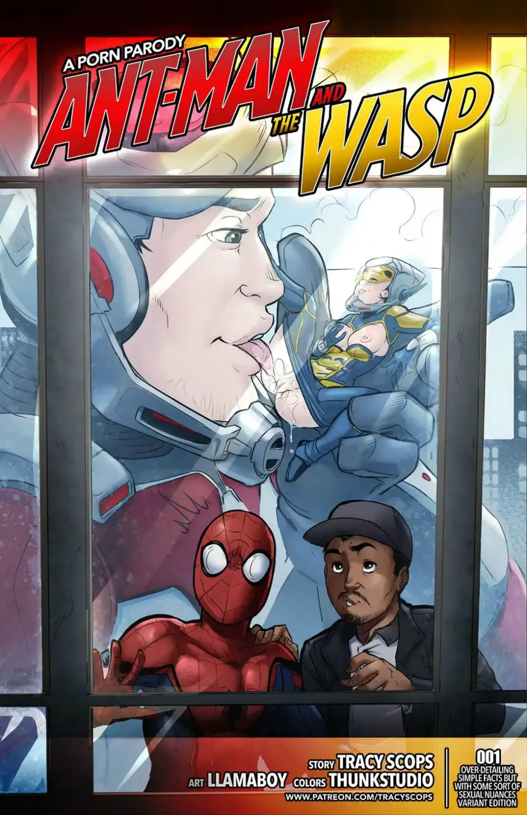 Comic Porno ANT MAN And The Wasp Parte 1 - Tracy Scops