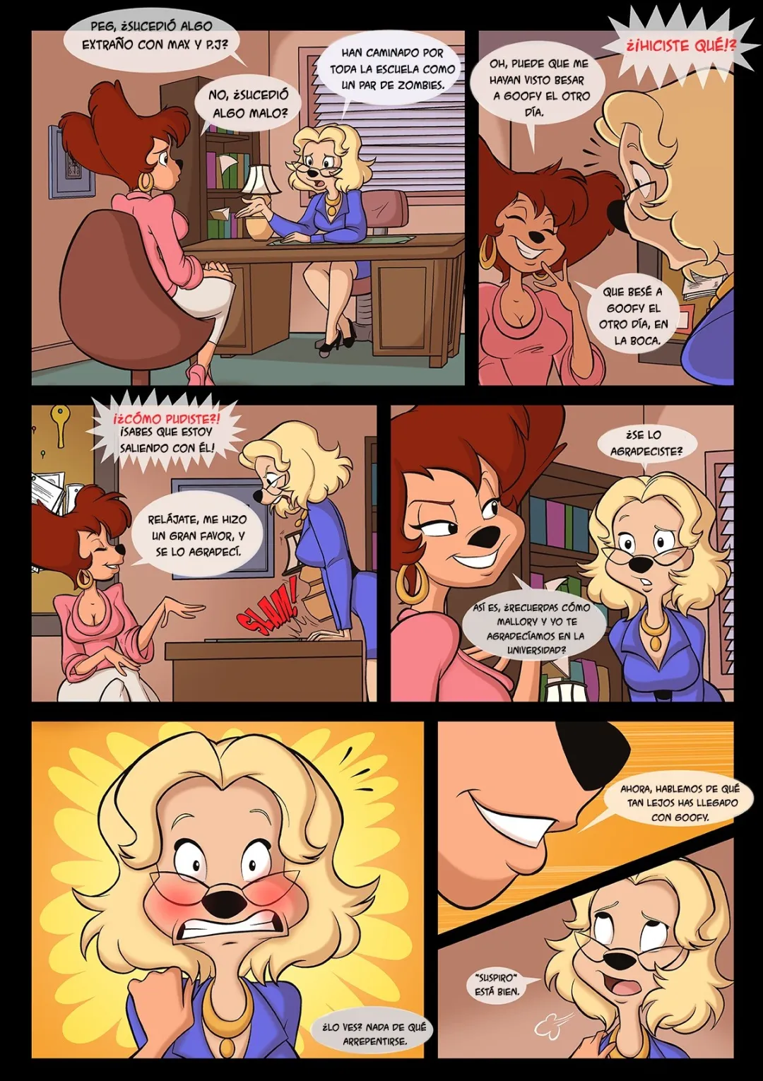 Comic Porno [ThaMan] She Goofed! (Goof Troop) (#6)