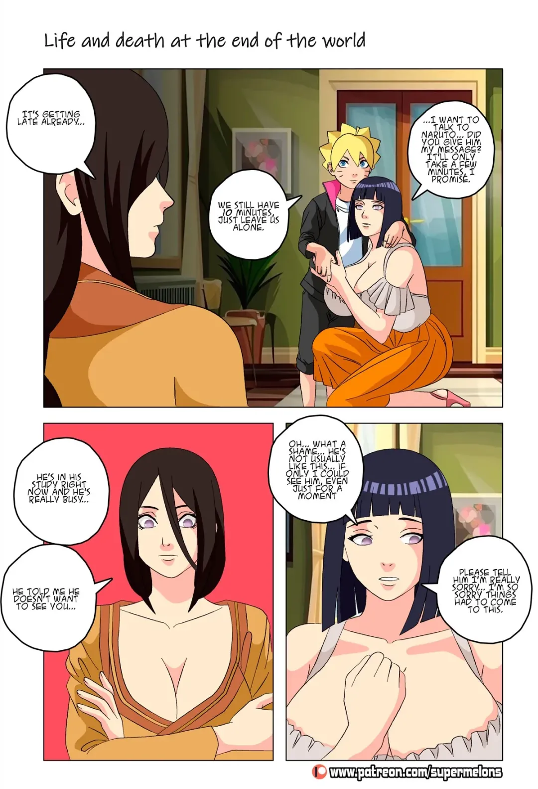 Comic Porno Life And Death At The End Of The World - Super Melons (#5)