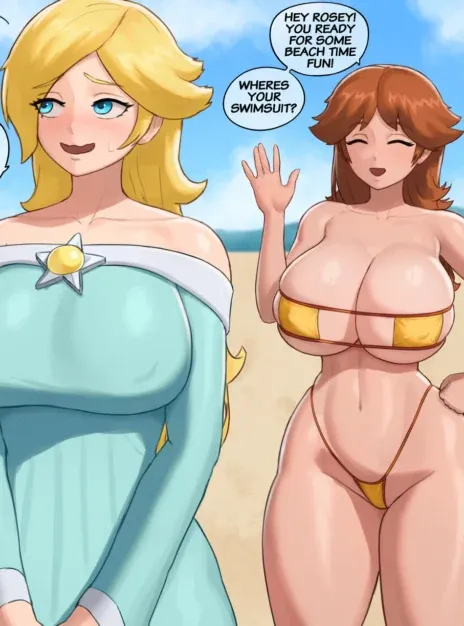 Princesses Beach Time - Superbusty