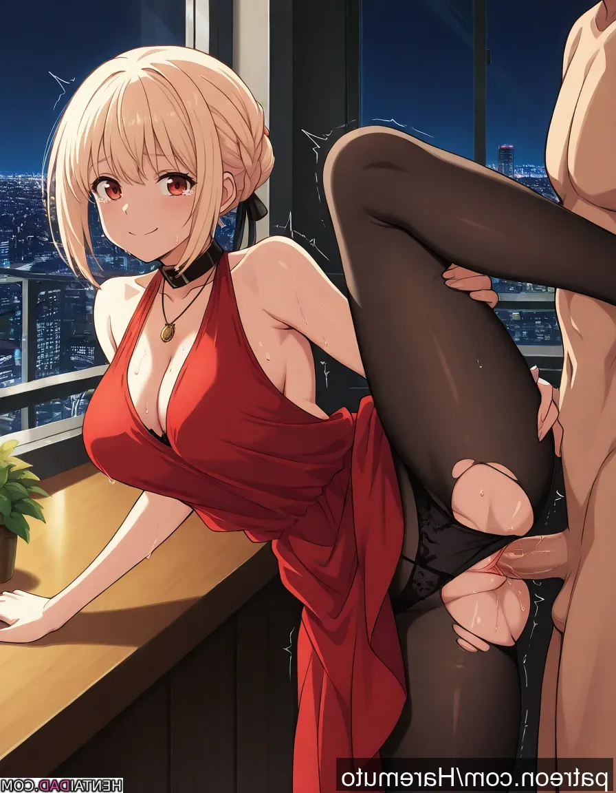 Chisato Nishikigi Bar Sex | Lycoris Recoil