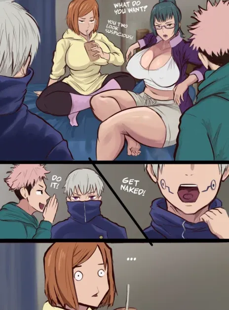 Maki Zenin X Nobara Comic - Arachnart