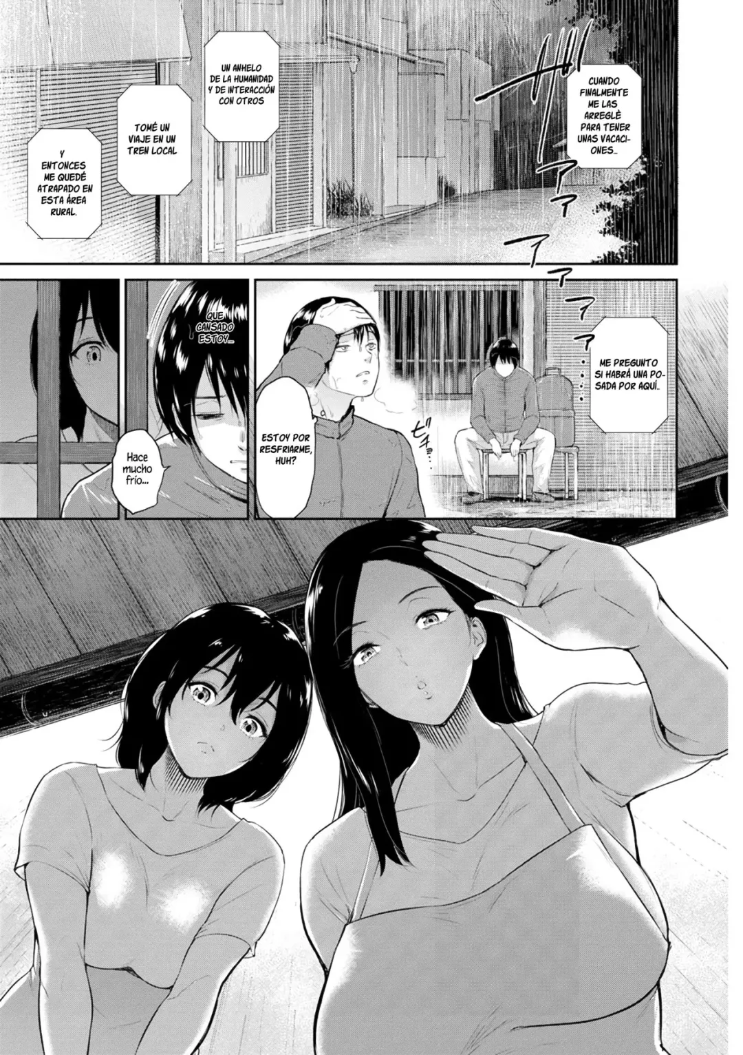 Comic Porno [Bifidus] Majiwari No Yado (Doujinshin) (#5)
