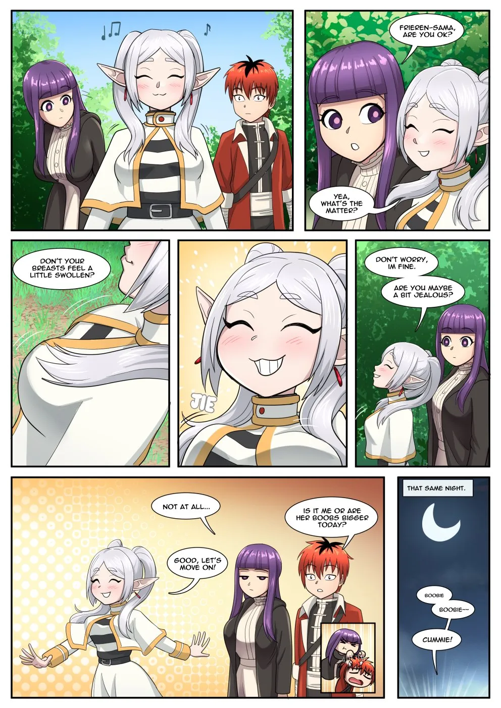 Comic Porno Frieren’s New Lewd Spell - Cuuki (#3)
