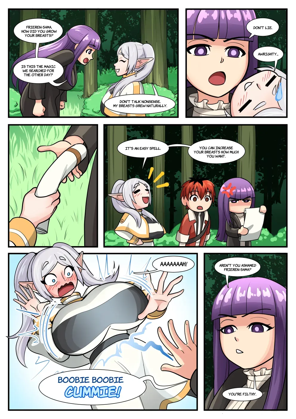 Comic Porno Frieren’s New Lewd Spell - Cuuki (#5)