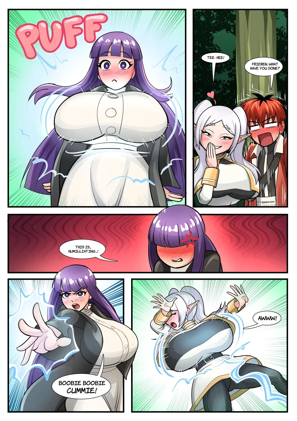 Comic Porno Frieren’s New Lewd Spell - Cuuki (#7)