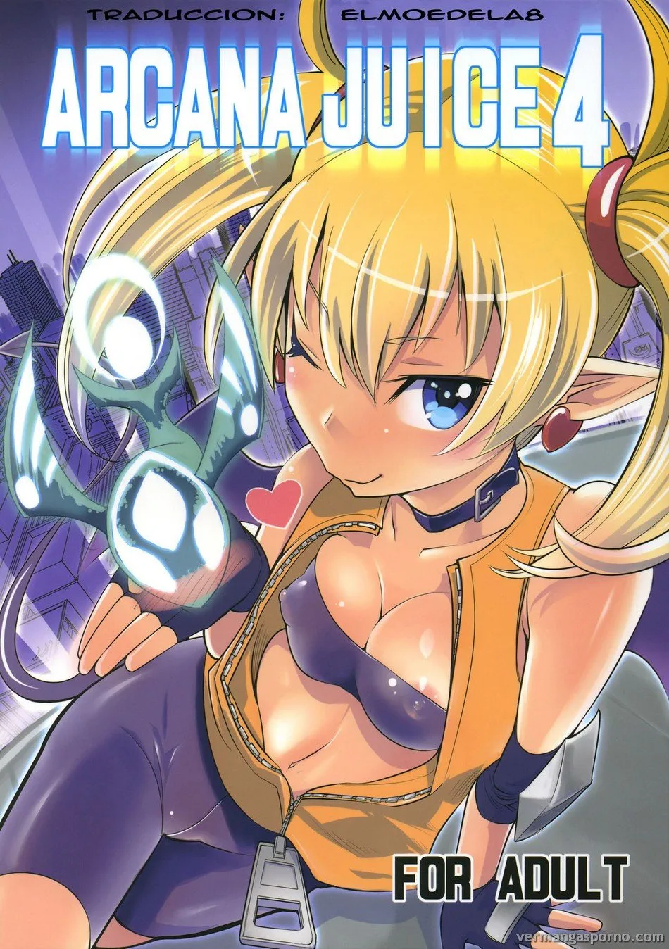 Comic Porno [Genocidou (Moritaka Takashi)] ARCANA JUICE 4 (Arcana Heart) Comics Porno en Español para Adultos (#1)