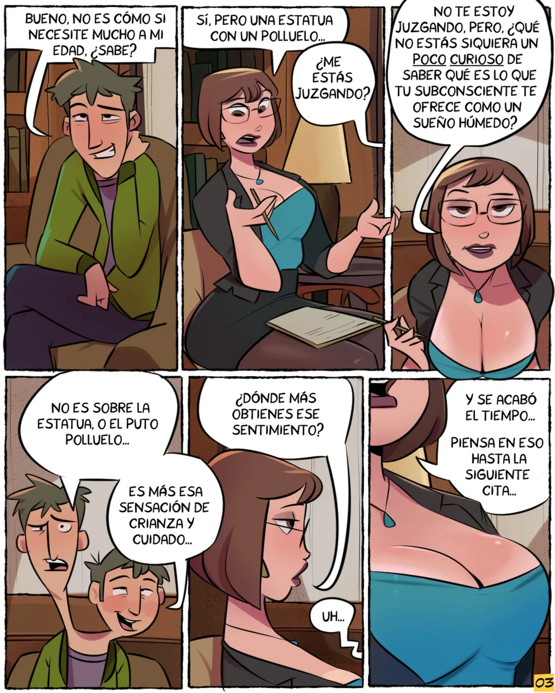 Comic Porno [JMoz Comix] NymphoSophia - First Session (Comic Porn) (#3)