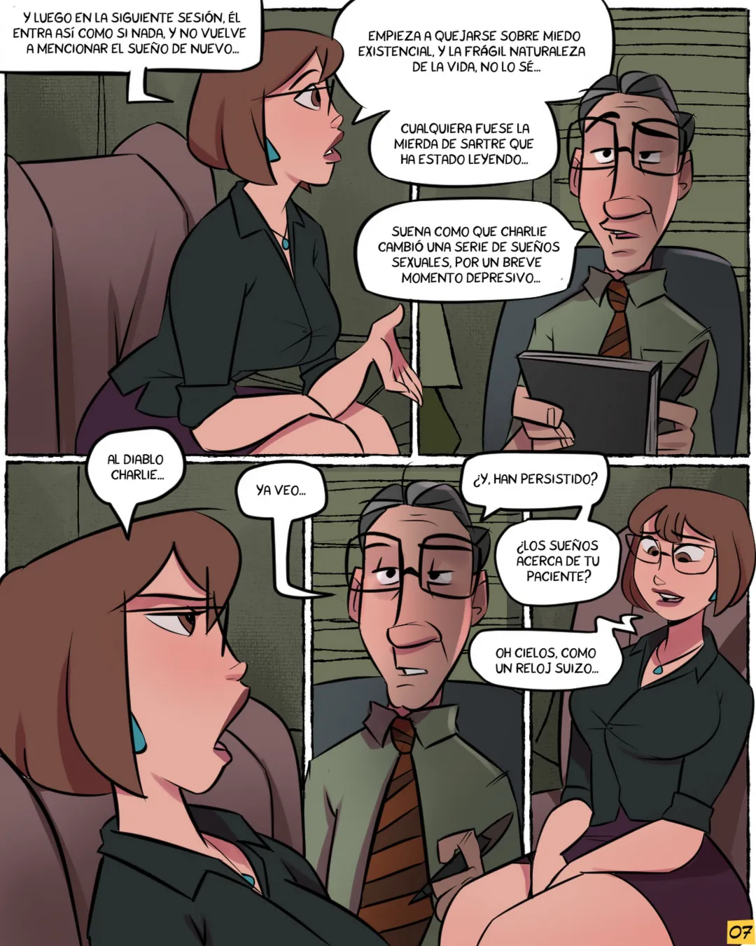 Comic Porno [JMoz Comix] NymphoSophia - First Session (Comic Porn) (#7)