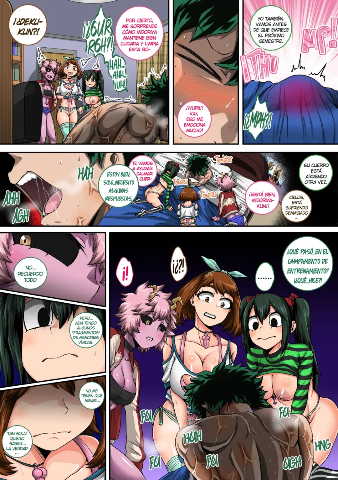 Comic Porno Boku No Harem Academia 9 (#6)