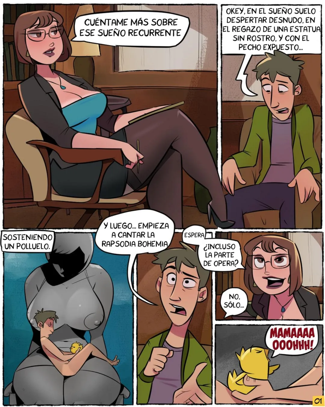 Comic Porno NymphoSophia First Session - JMoz Comix (#3)