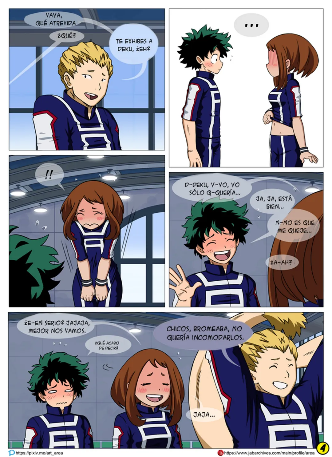 Comic Porno [Area] I See You (My Hero Academia) (#5)