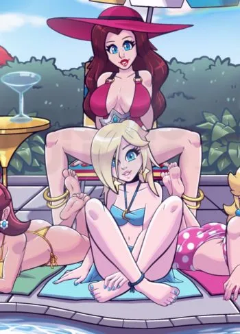 [BromoJumbo] Mario Gals Pinups (Super Mario Bros)