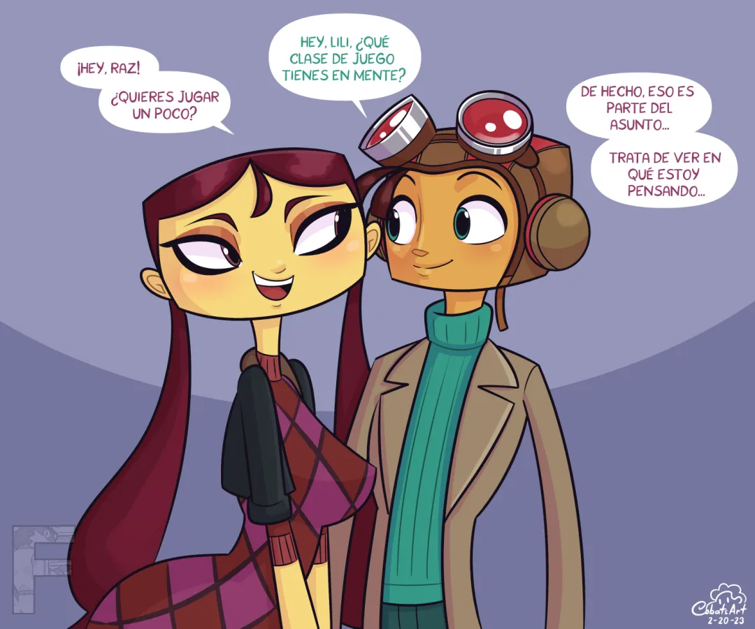 Comic Porno de [Cobatsart] Psycho NotSFW (Psychonauts) (#1)