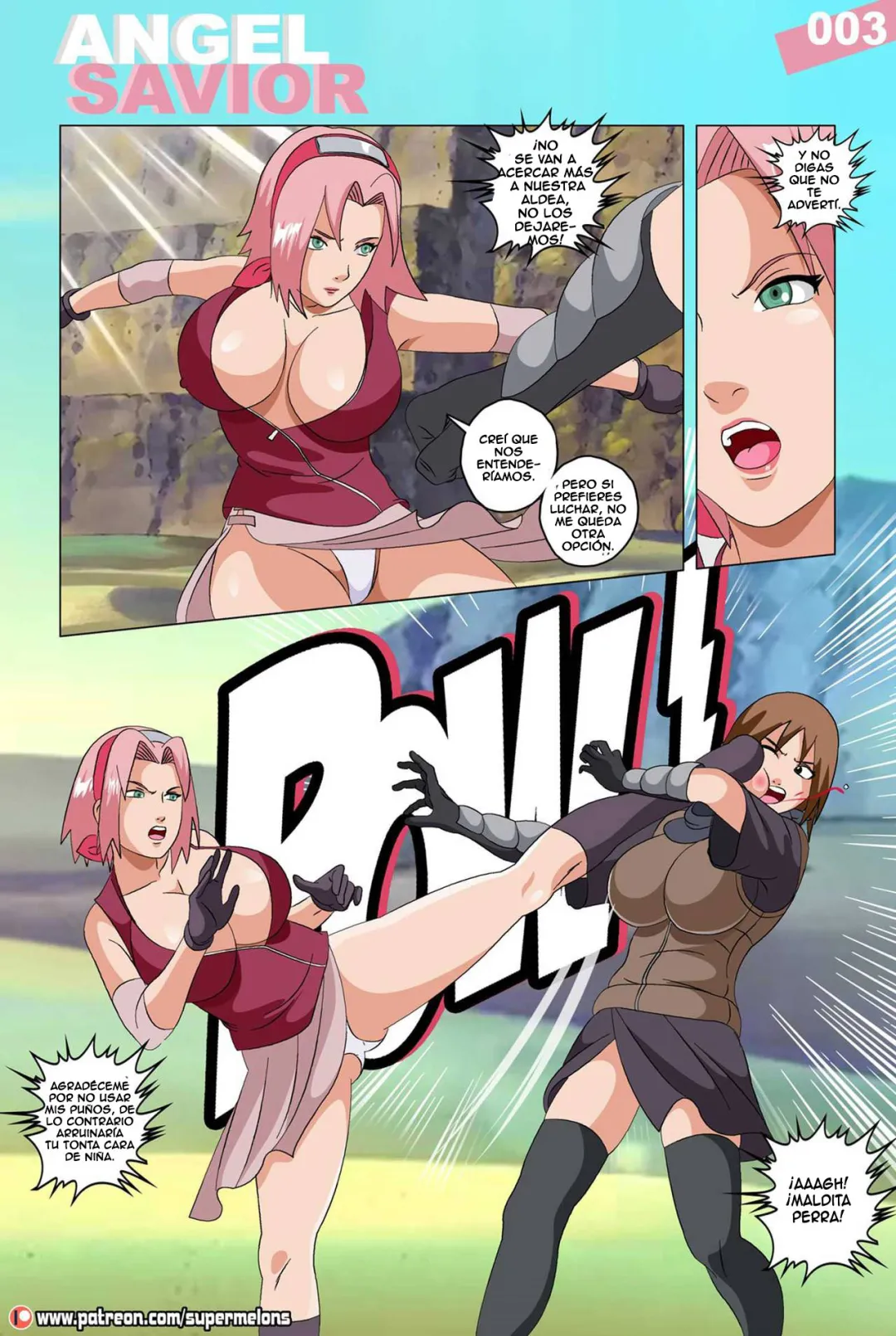 Comic Porno [Super Melons] Angel SAVIOR (Naruto) (#5)