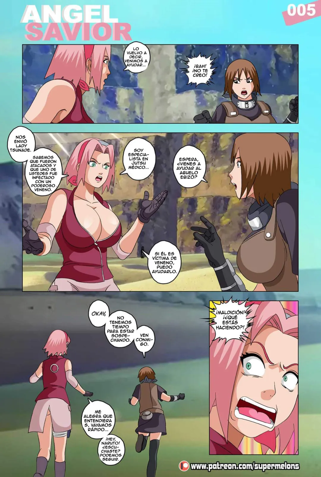 Comic Porno [Super Melons] Angel SAVIOR (Naruto) (#7)