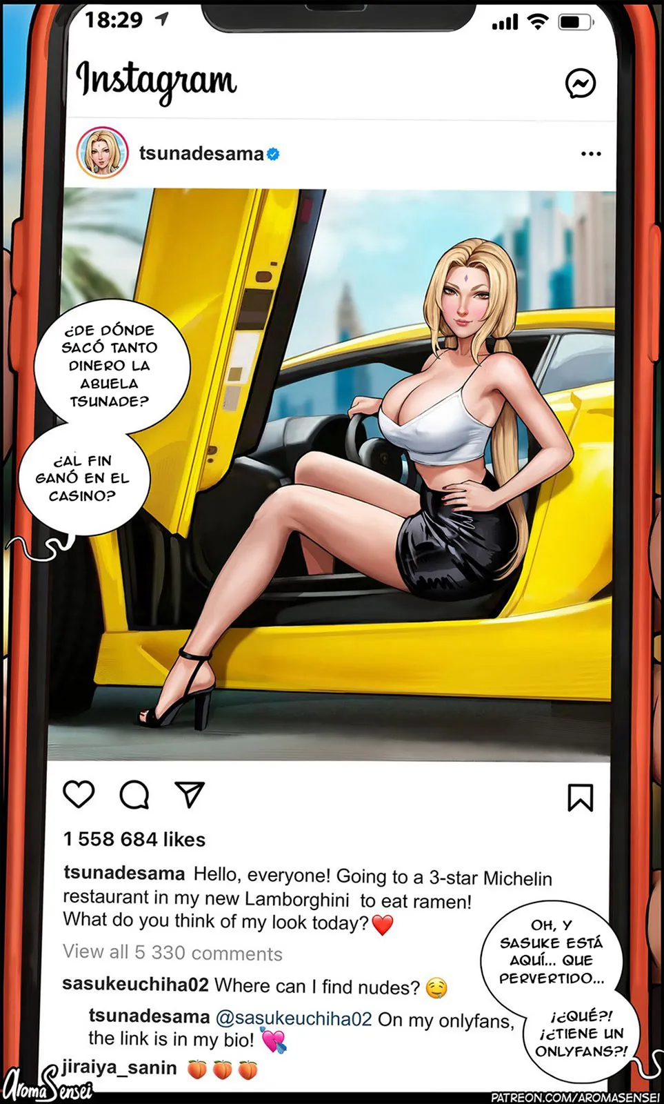 Comic Porno [AromaSensei] NARUTO — Lewd Chronicles (#3)