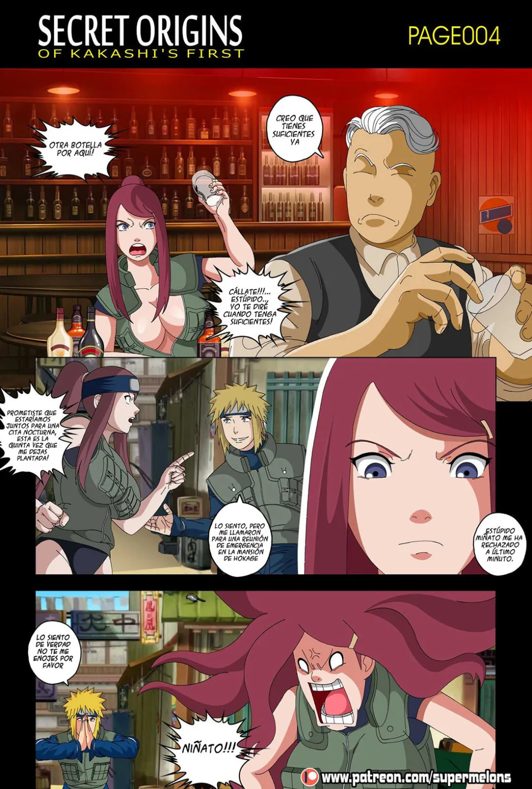Comic Porno [Super Melons] Secret Origins Of KAKASHIS FIRST (Naruto) (#5)