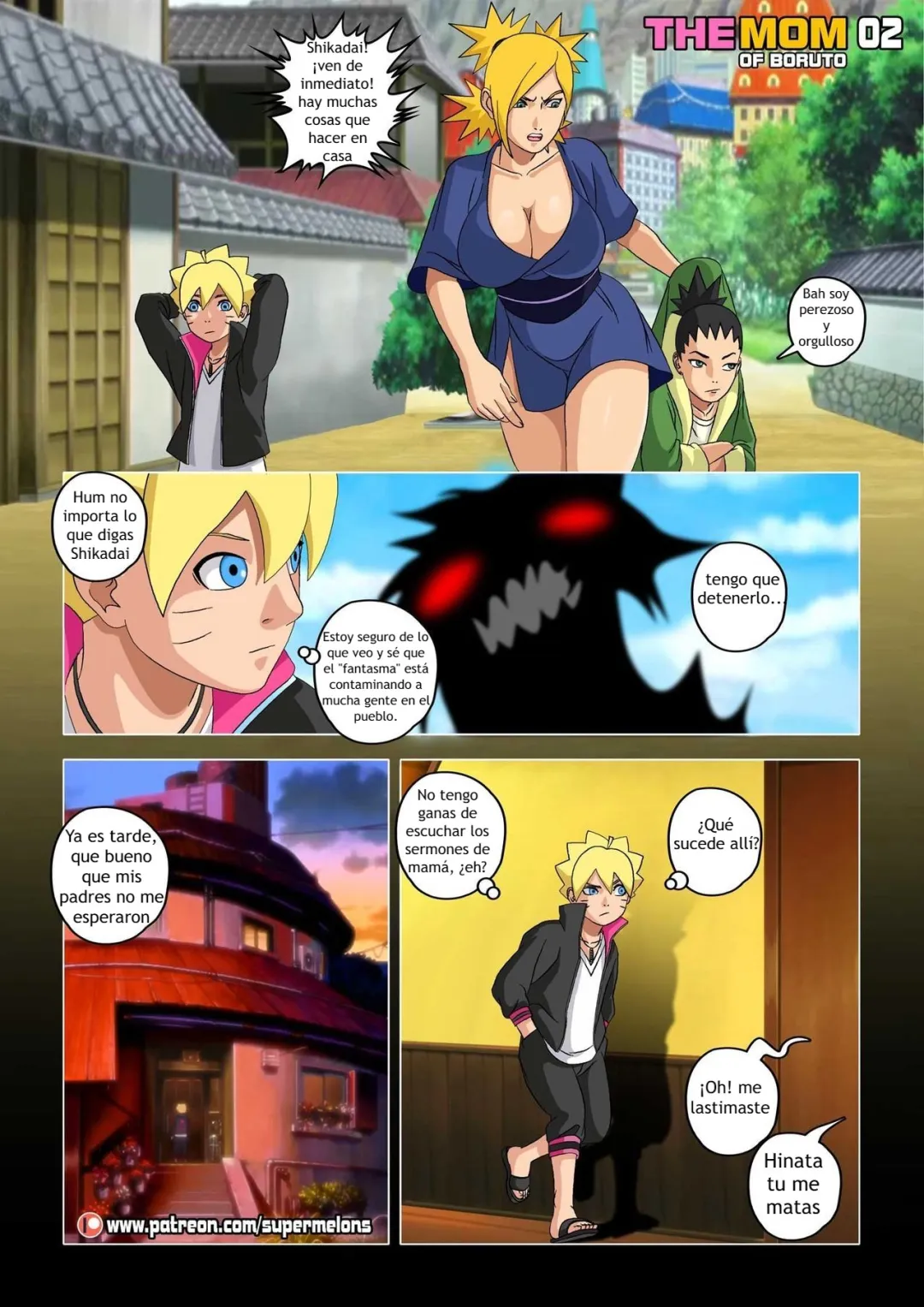 Comic Porno [Super Melons] The MOM Of BORUTO (Boruto: Naruto Next Generations) (#3)