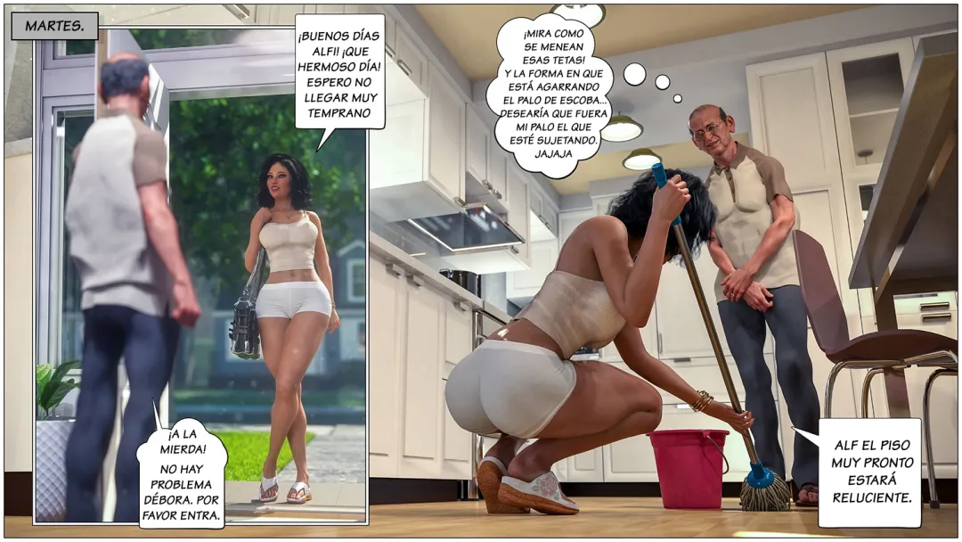 Comic Porno [Tab109] CUMMING Clean (Comic Porn) (#5)