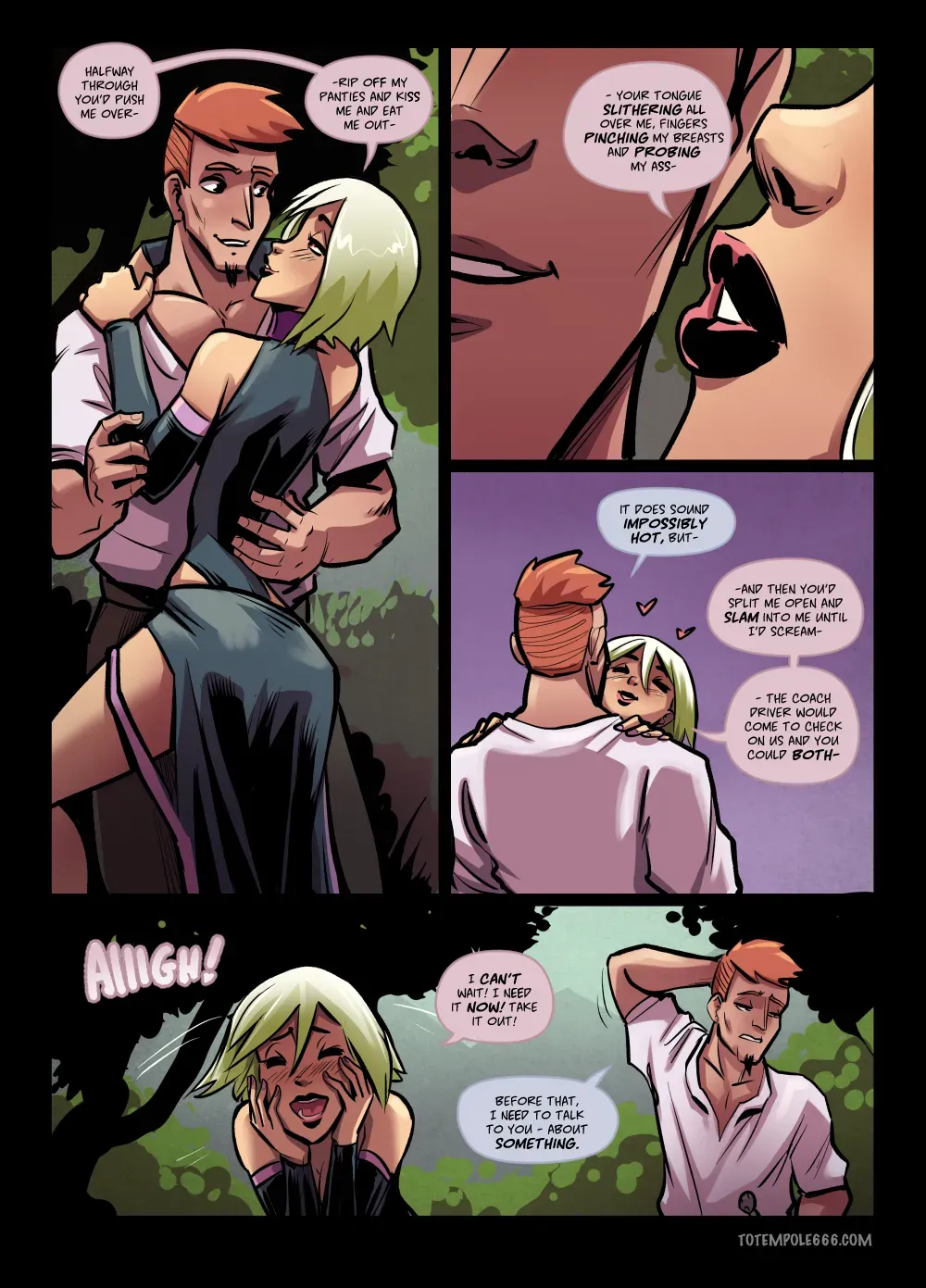 Comic Porno The Cummoner 29 - Double Teamed (#3)