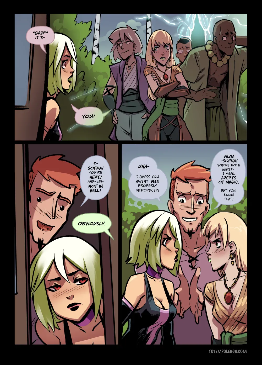 Comic Porno The Cummoner 29 - Double Teamed (#7)