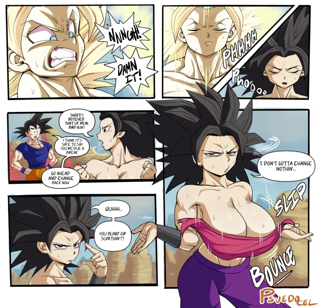 Comic Porno Caulifla’s Ki Malfunction - Pseudocel (#3)