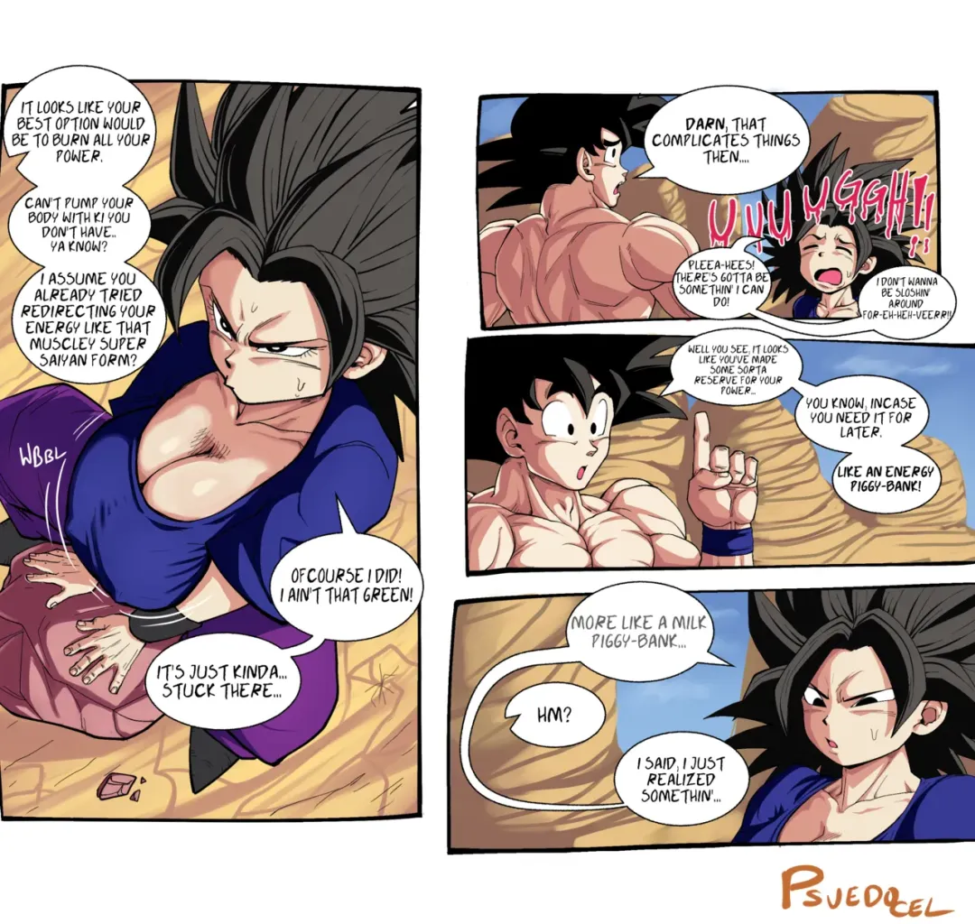 Comic Porno Caulifla’s Ki Malfunction - Pseudocel (#6)