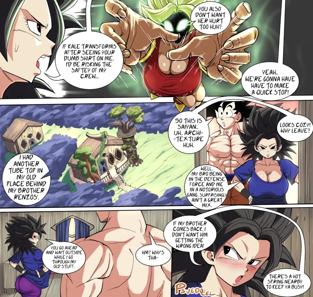Comic Porno Caulifla’s Ki Malfunction - Pseudocel (#7)