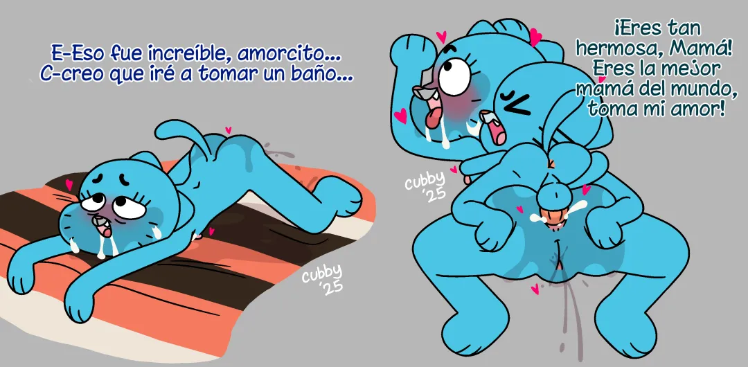 Comic Porno [CubbyChamberss] Mother’s Day (The Amazing World Of Gumball) (#3)