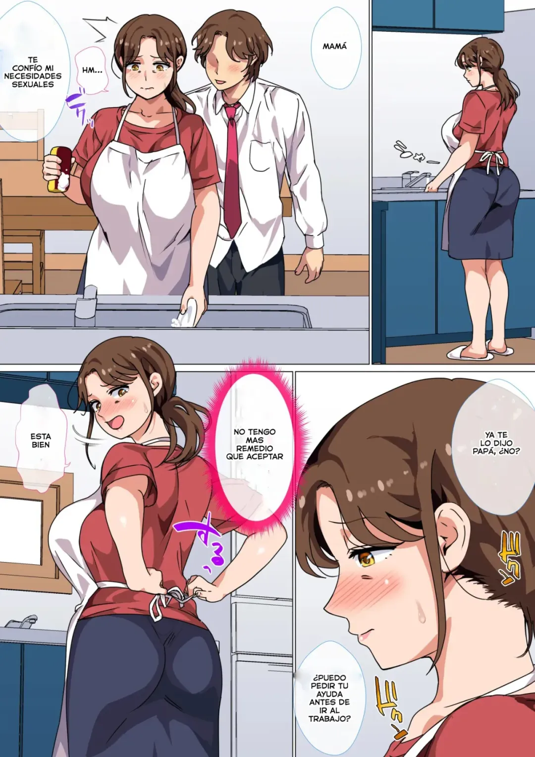 Comic Porno Es El Deber De Una Madre Aliviar El Fuerte Deseo Sexual De Su Hijo Parte 1 - Circle Spice (#4)