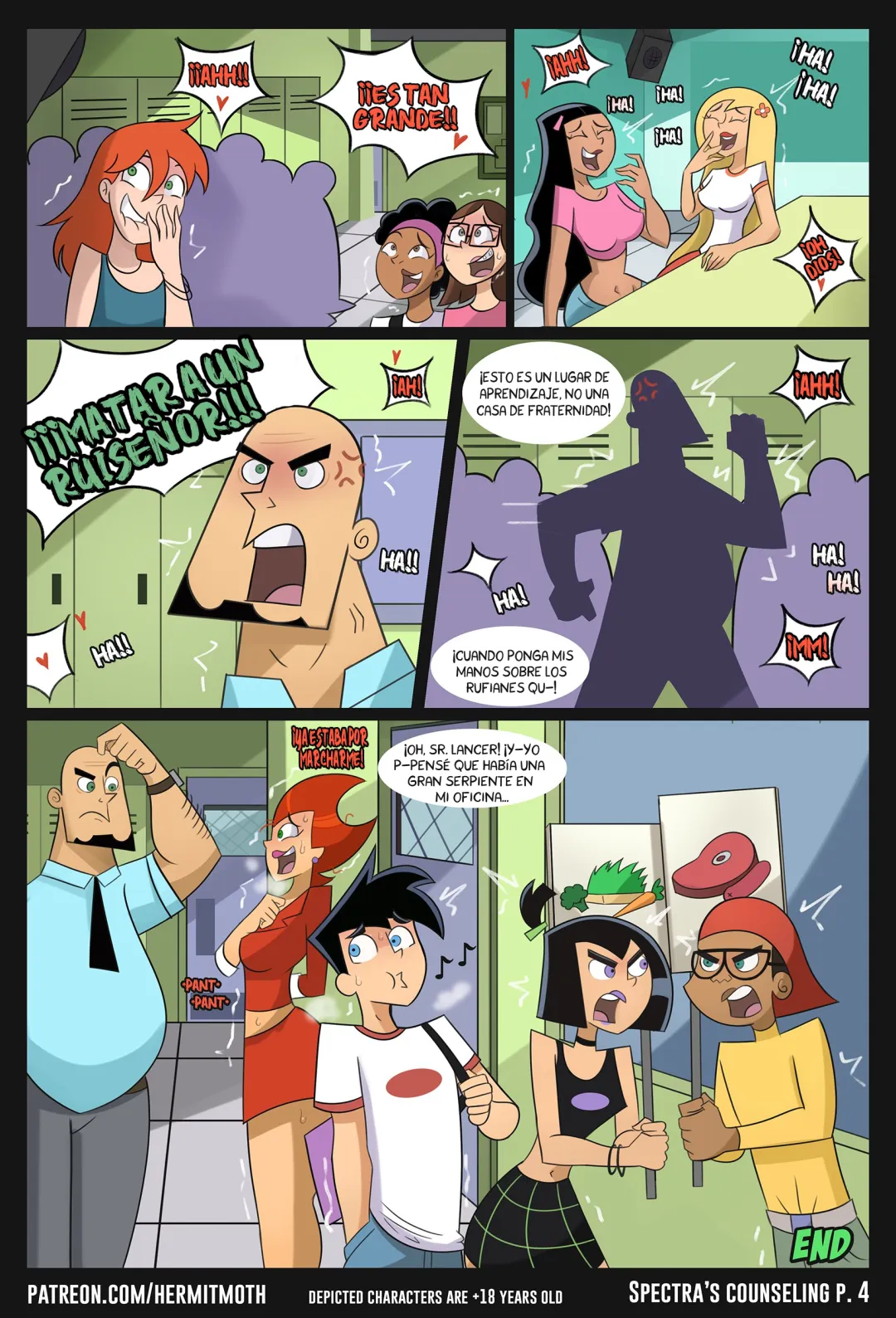 Comic Porno [HermitMoth] Spectra’s Counseling (Danny Phantom) (#4)