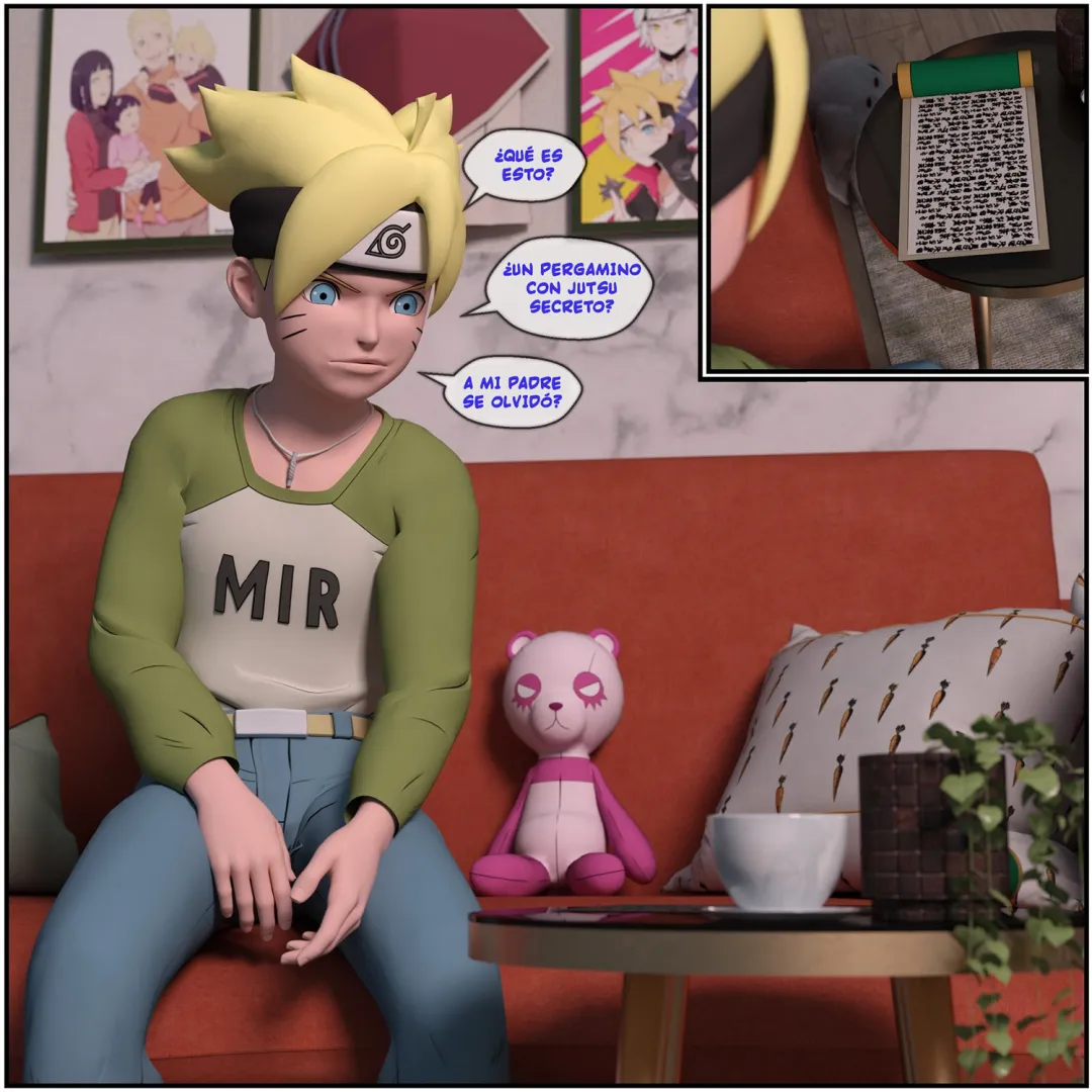 Comic Porno [Darkfaust] BORUTO And The JIRAIYA Scroll Parte 1 (Boruto: Naruto Next Generations) (#3)
