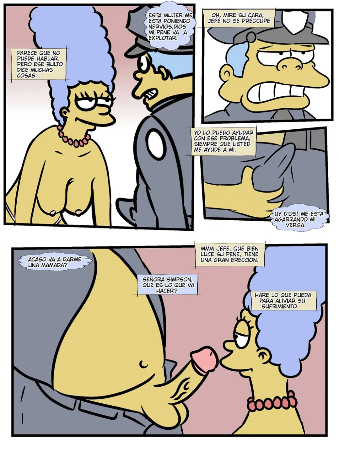 Comic Porno [Levfreakartist] CARNE De MARGE Parte 1 (Los Simpsons) (#5)